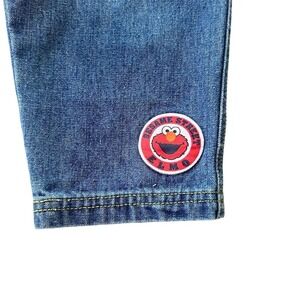 Vintage Sesame Street Elmo Denim Straight Unisex Kids 24M Blue